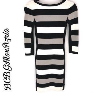 BCBGMAXAZRIA Bodycon Dress Long sleeve NWT